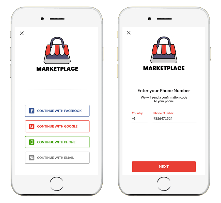 Marketplace Mobile Application Development