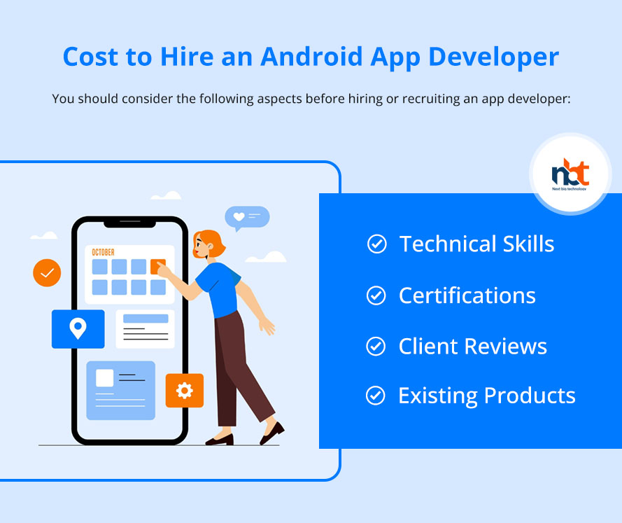 Cost to Hire an Android App Developer