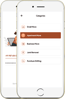 Custom Packers and movers app development services