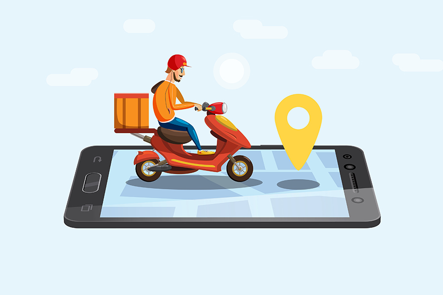 Have a glimpse on a working of food delivery app development