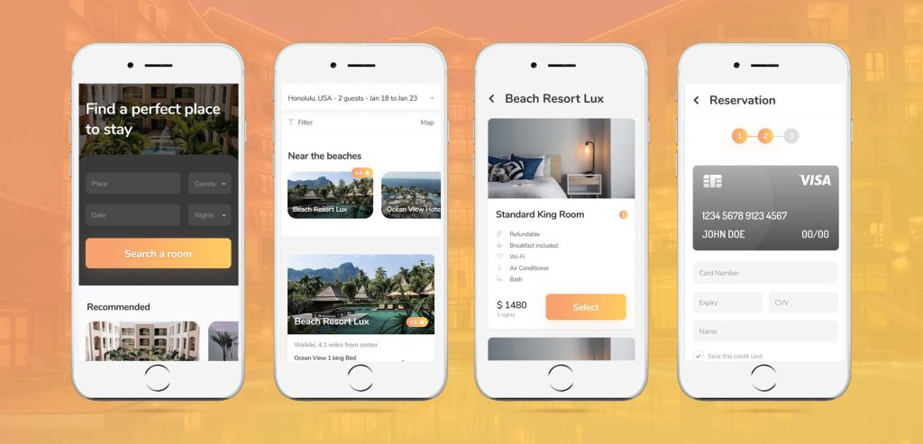 Online Hotel Booking App