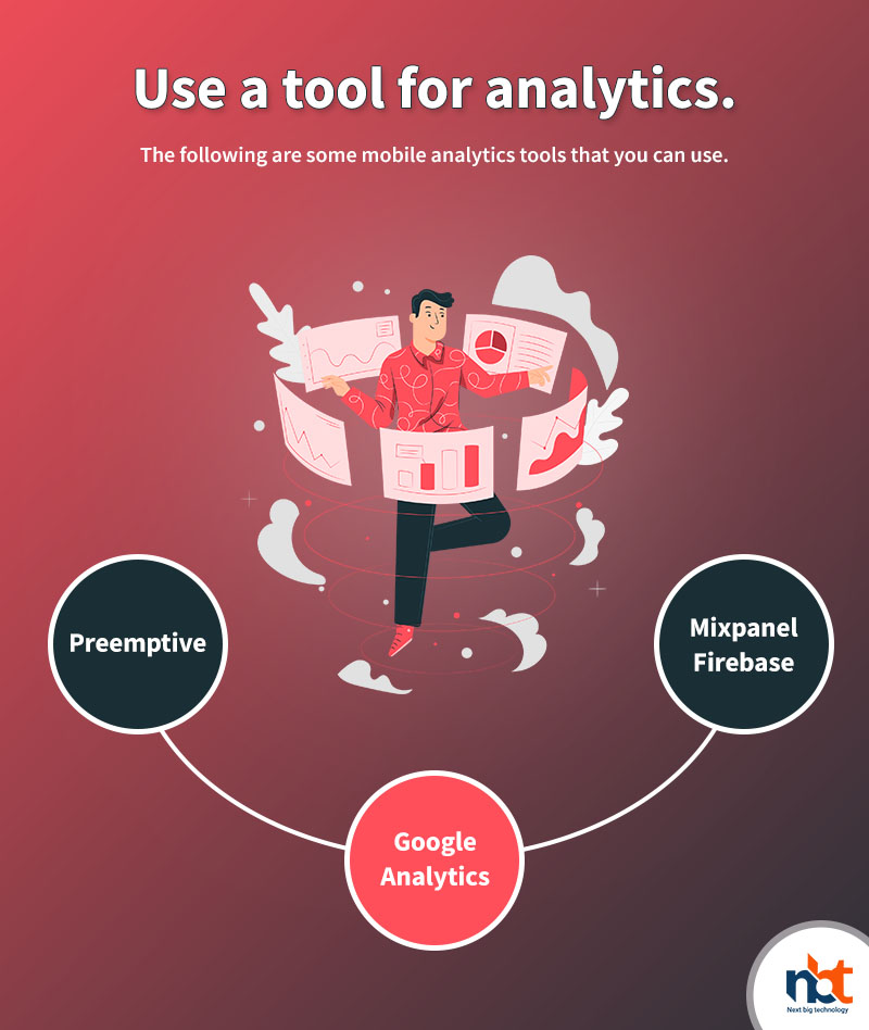 Use a tool for analytics