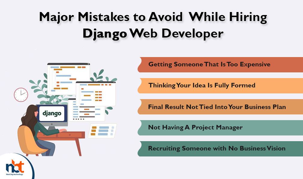 Major Mistakes to Avoid While Hiring Django Web Developer