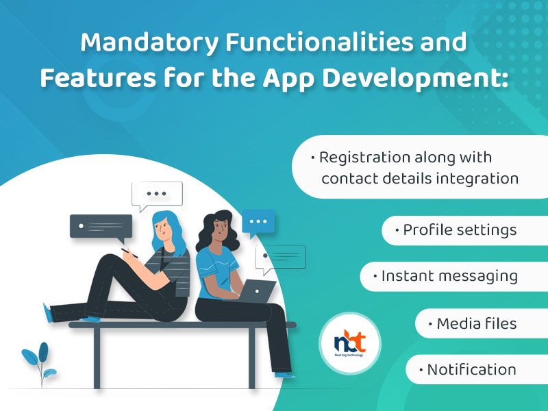 Mandatory Functionalities and Features for the App Development