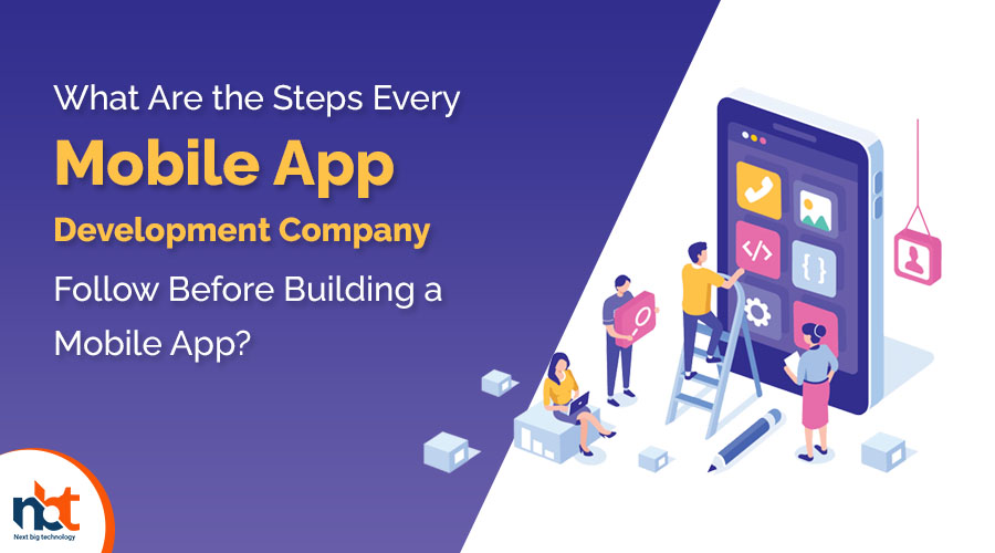 What Are the Steps Every Mobile App Development Company Follow Before Building a Mobile App
