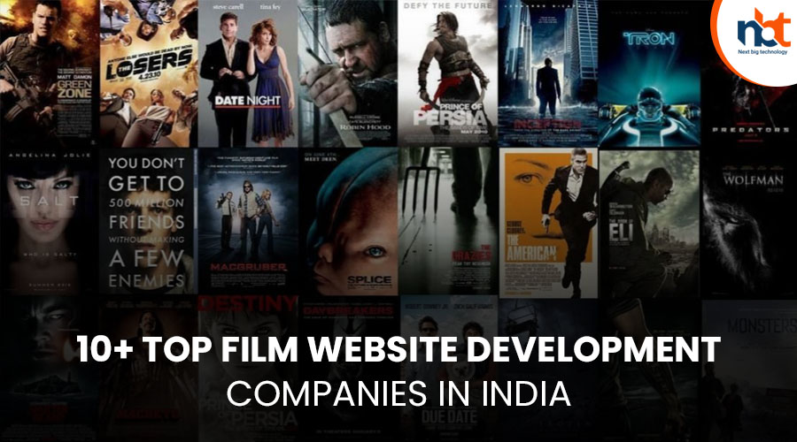 10+ Top Film website Development Companies in India
