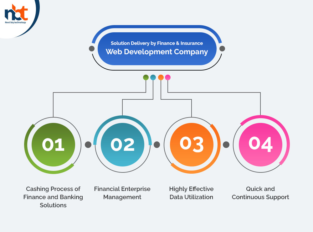 Solution Delivery by Finance & Insurance Web Development Company