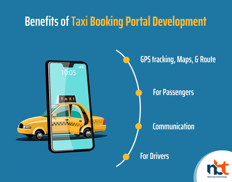 Benefits of Taxi booking portal development