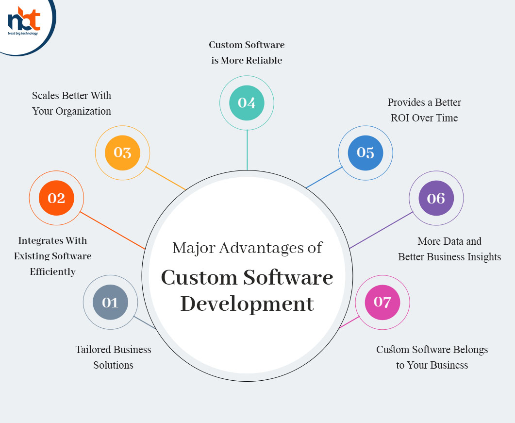 Major Advantages of Custom Software Development