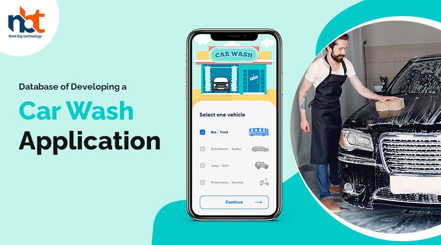 Database of Developing a Car Wash Application