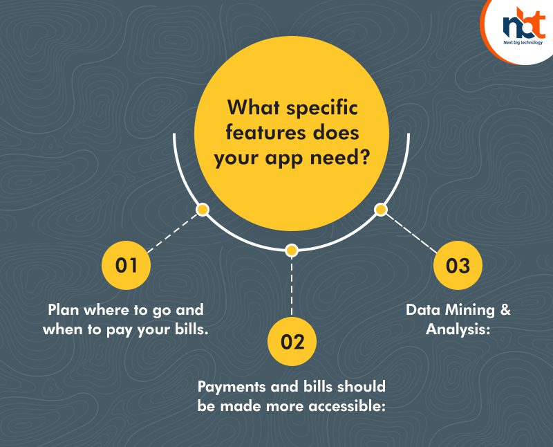 What specific features does your app need