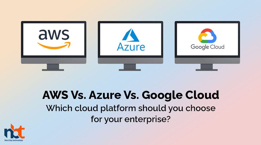 AWS Vs Azure Vs Google Cloud – Which cloud platform should you choose for your enterprise