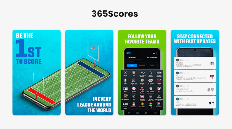 Top 10 Sports Apps :365Scores