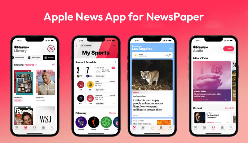 Apple News App for NewsPaper