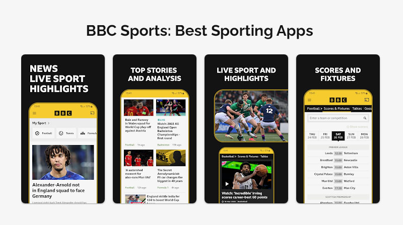 BBC Sports Best Sporting Apps