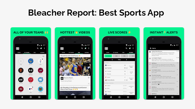 Bleacher Report Best Sports App
