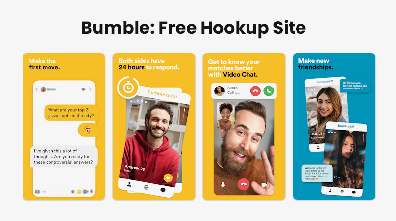 Bumble Free Hookup Site