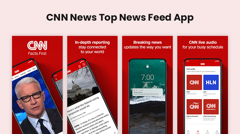 CNN News Top News Feed App