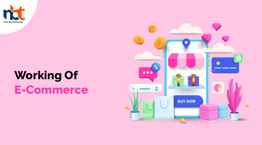 Working process of eCommerce website