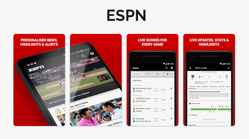 Top 10 Sports Apps :ESPN