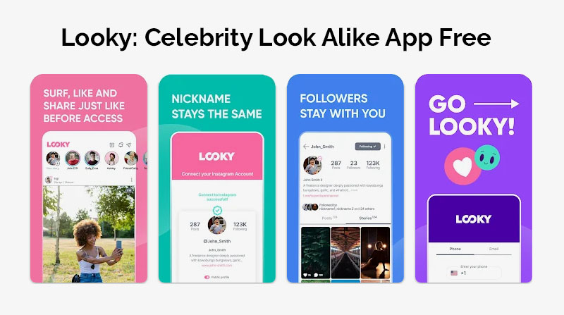 Looky Celebrity Look Alike App Free