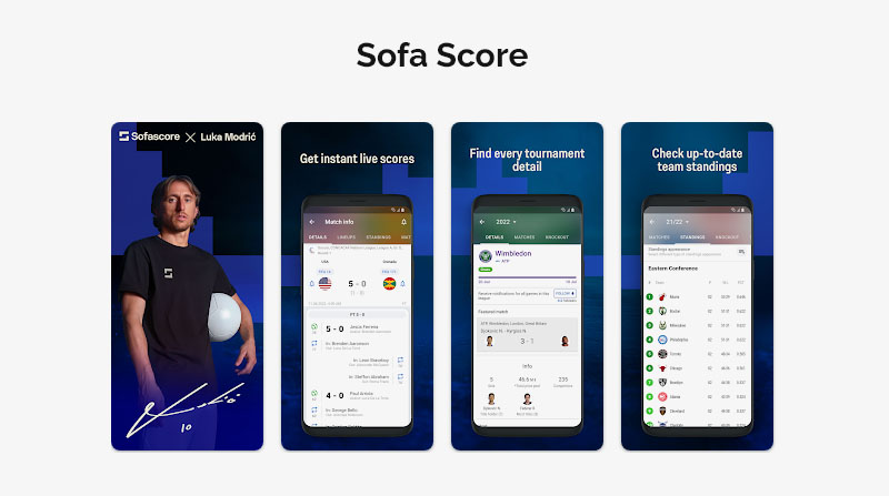 Top 10 Sports Apps :Sofa Score