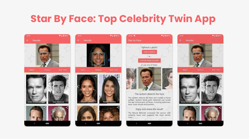 Star By Face Top Celebrity Twin App
