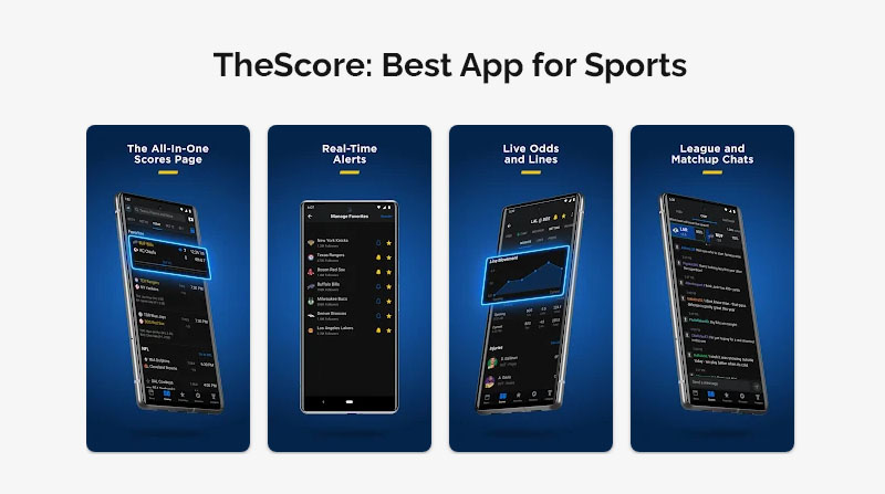 TheScore Best App for Sports