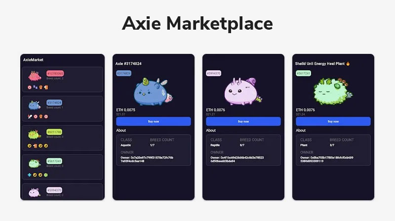 Axie Marketplace