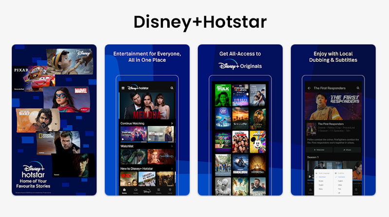 DisneyHotstar:10 Best TV Streaming Apps to Watch Live TV