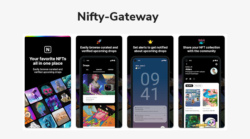 Top NFT Apps and Marketplaces for NFT Trading : Nifty-Gateway