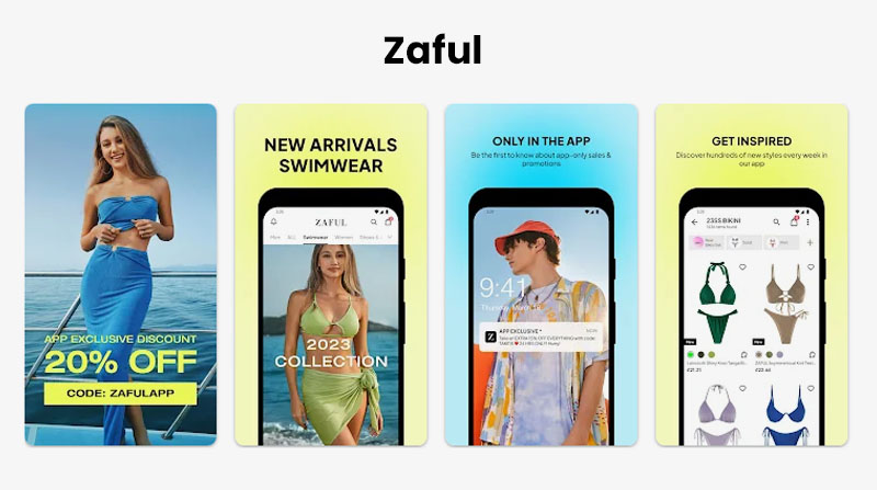 Zaful: Top 10+ women shopping applications