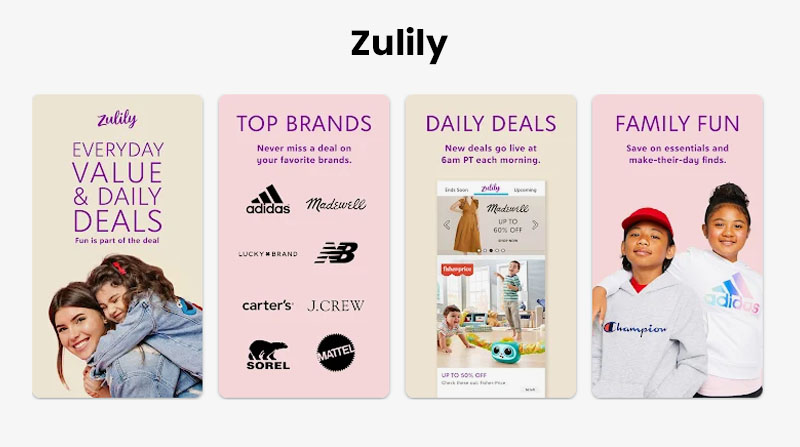 Zulily:Top 10+ women shopping applications