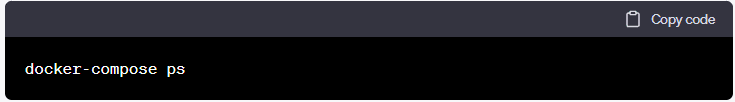 Docker compose