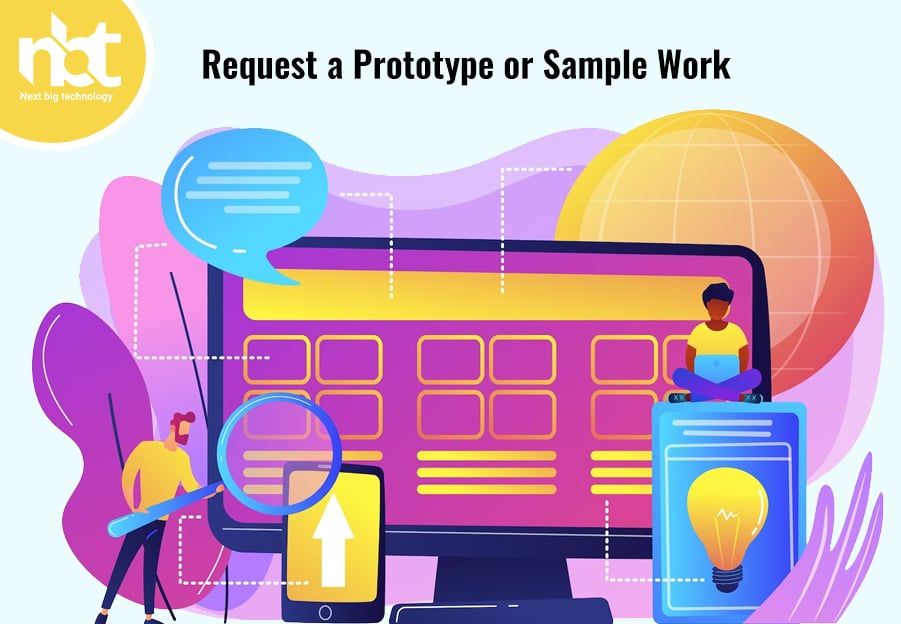 Request a Prototype or Sample Work