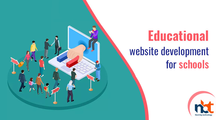 Educational-website-development-for-schools