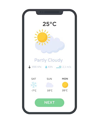Best Choice to Develop Online Weather app