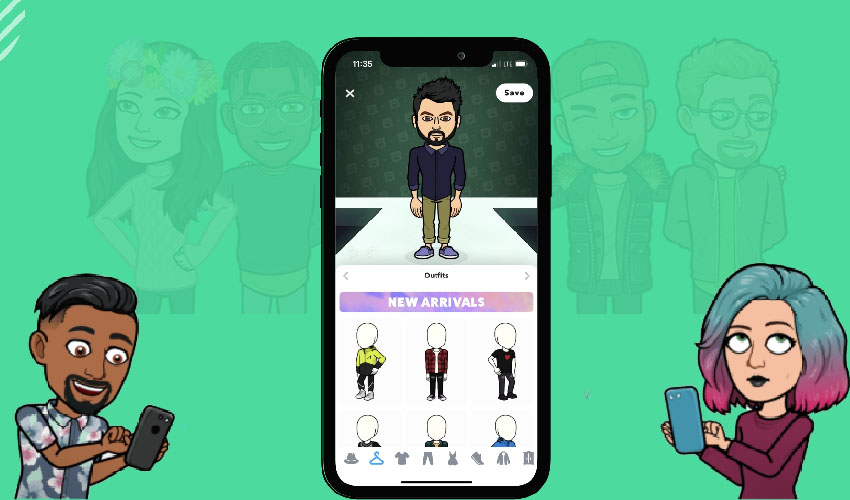 Bitmoji Clone Apps Development Services