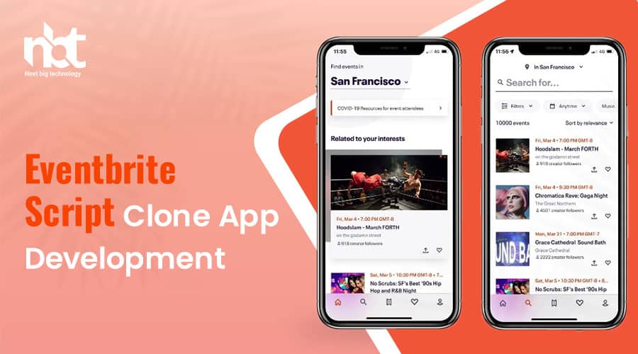 Eventbrite Script Clone App Development