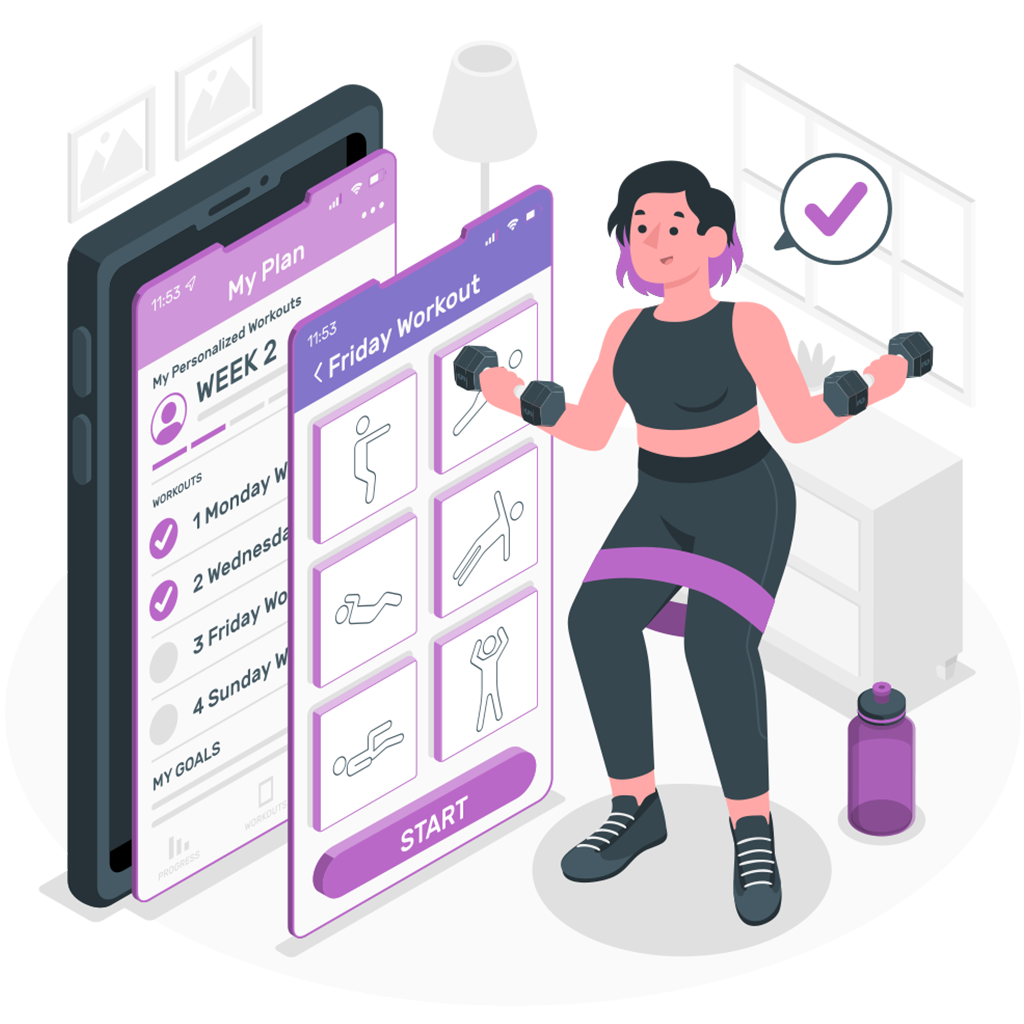 Fitness and Personal Trainer App Development