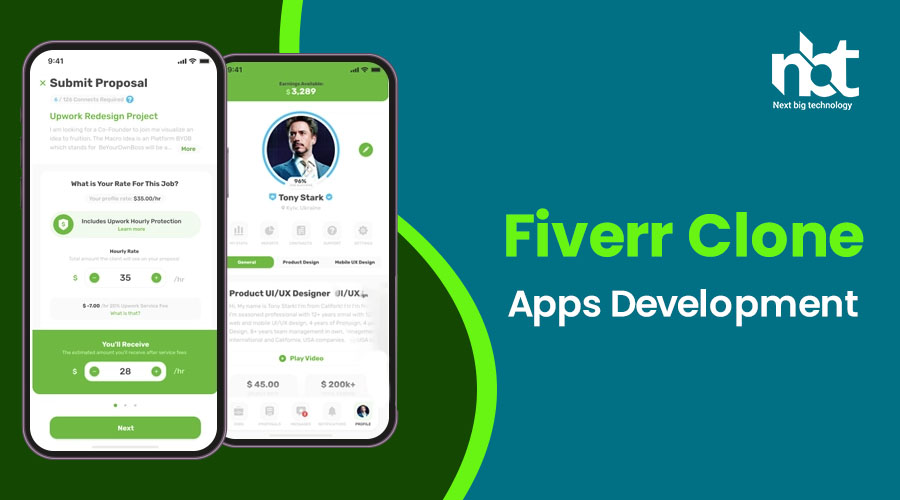 Fiverr Clone Apps Development