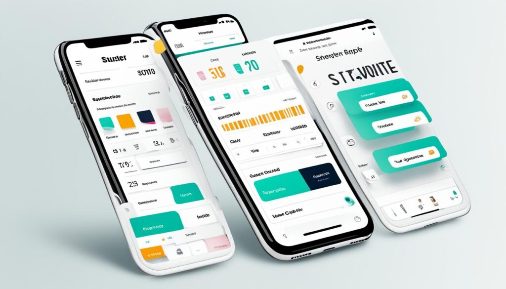 mobile app design