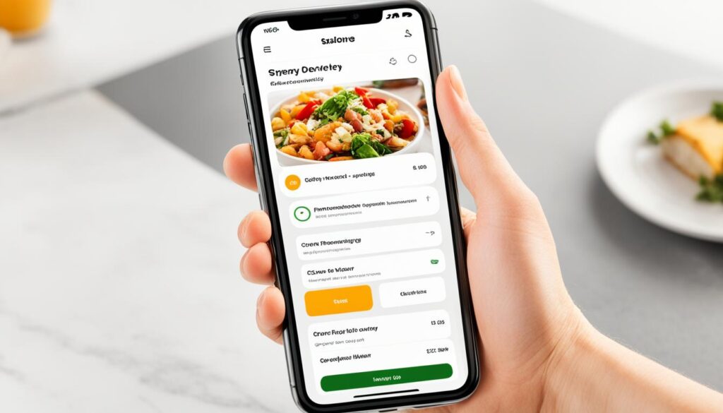 user experience design for food delivery apps