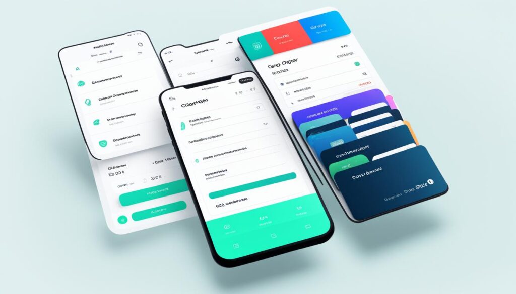 wallet interface design