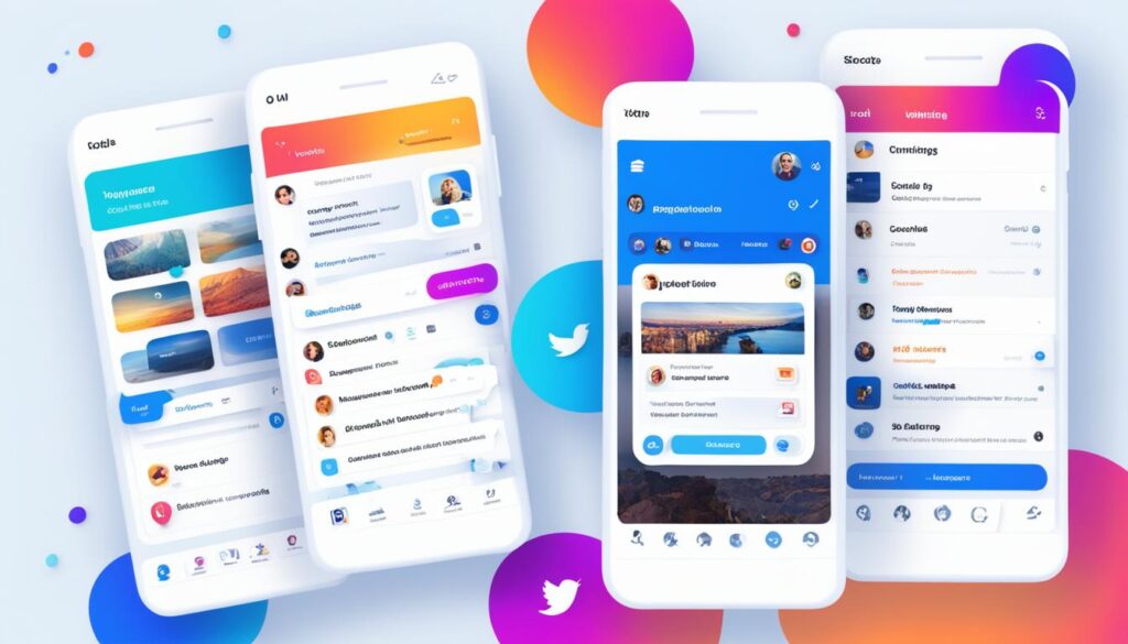 social network app features