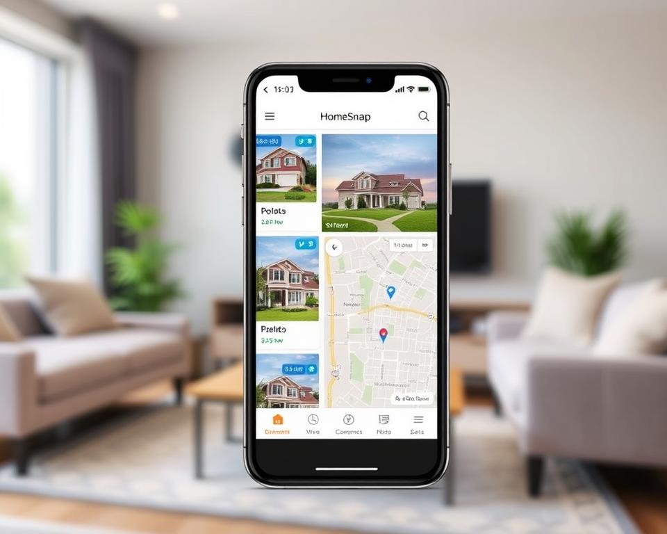 HomeSnap app interface