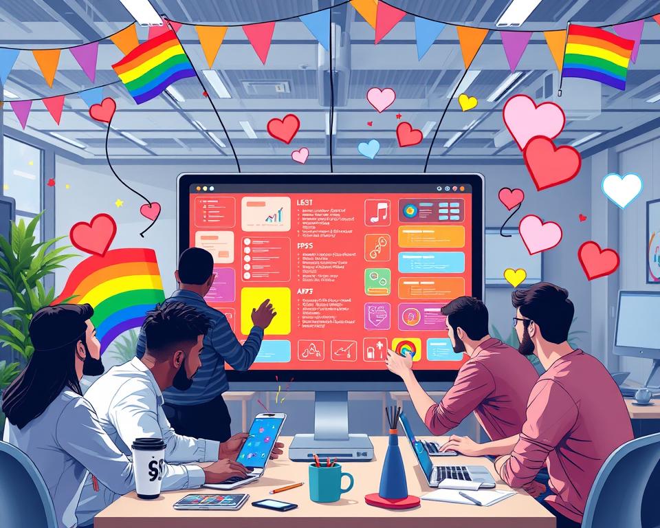 LGBTQ+ app development process