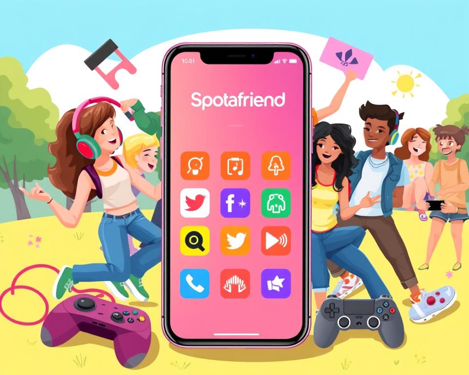 Spotafriend app