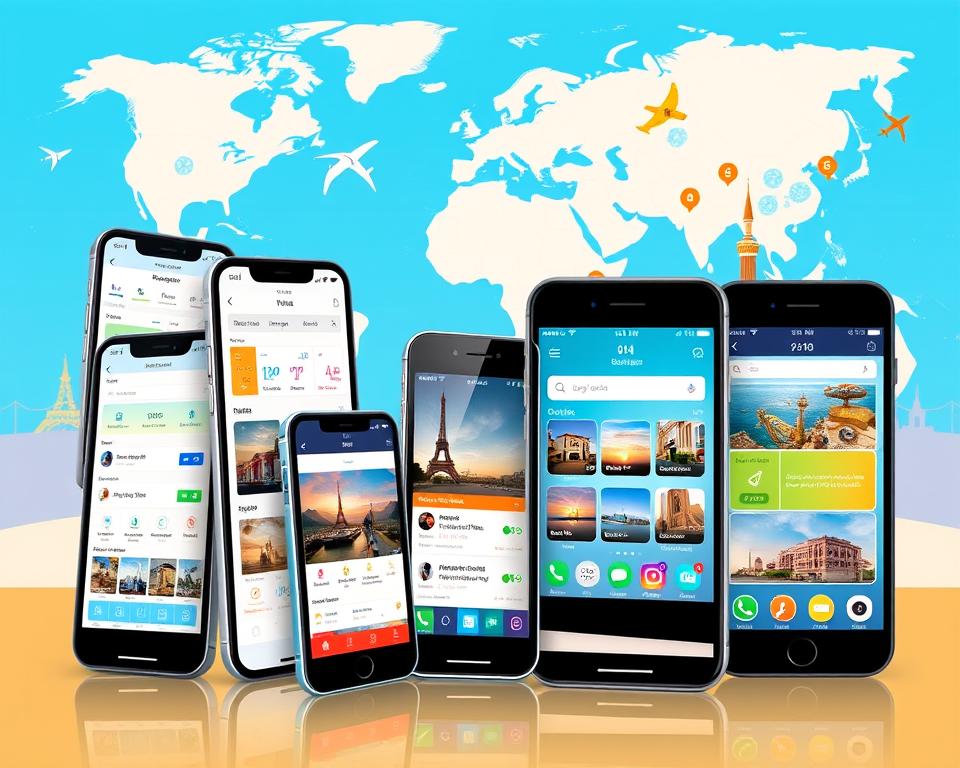Travel booking app market