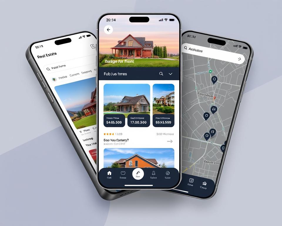 UI/UX design for real estate apps